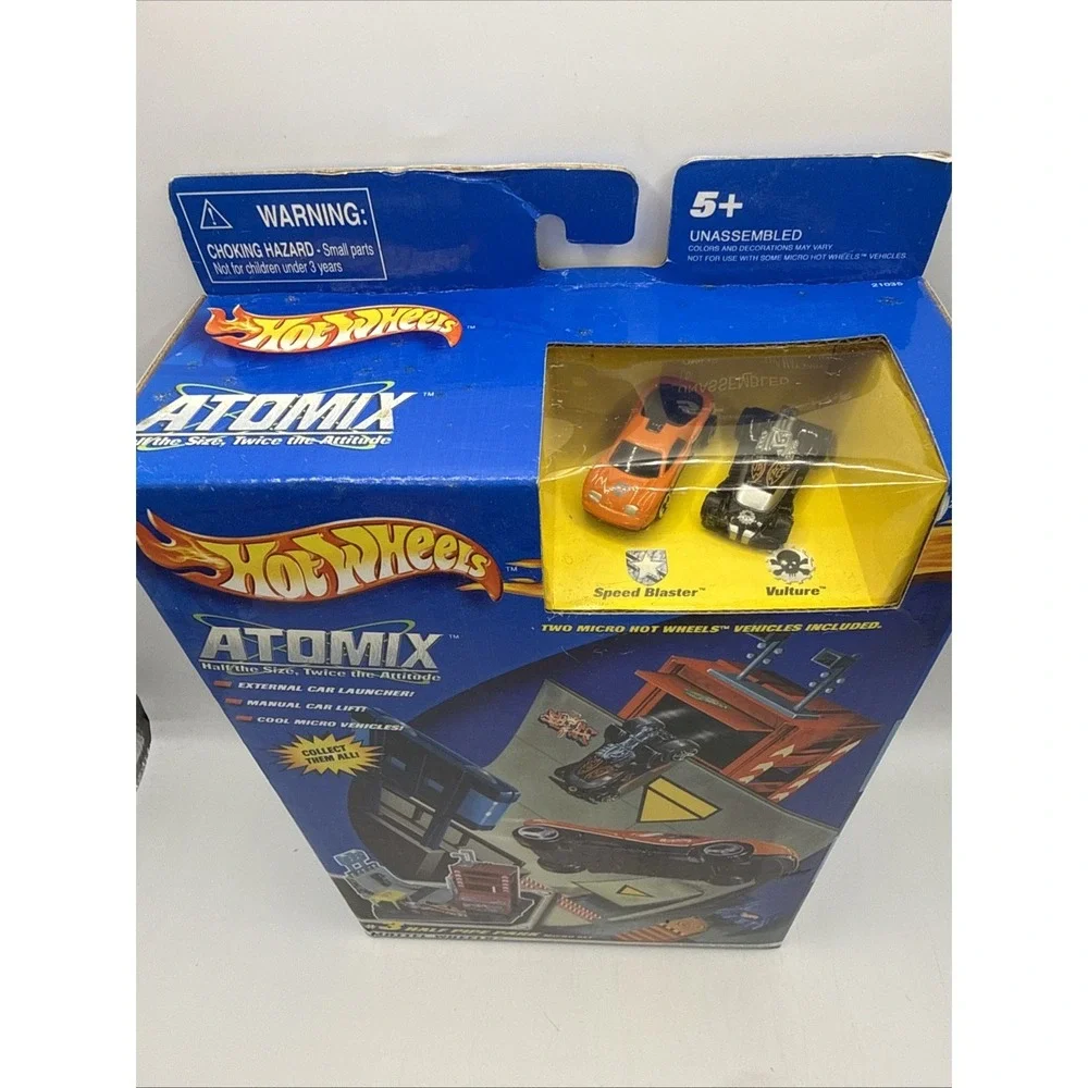 Hot Wheels Atomix 3 Half Pipe Park – Micro‎ Hot Wheels Speed Blaster Vulture NIB